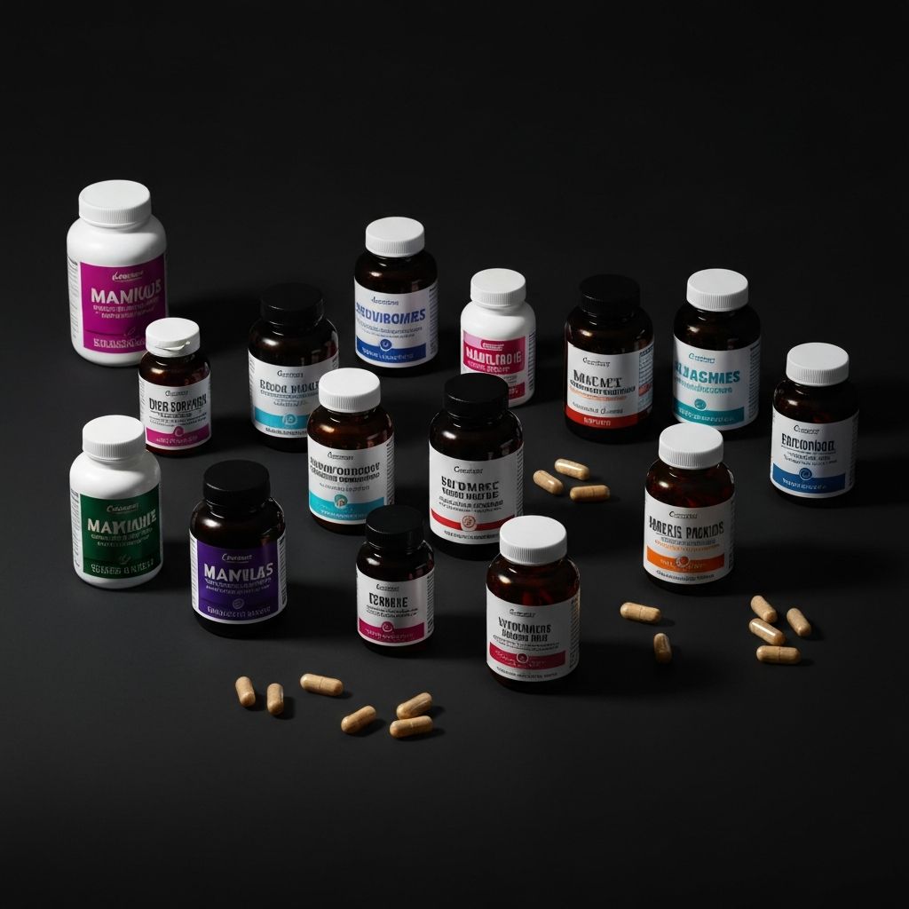 Men's supplements collection